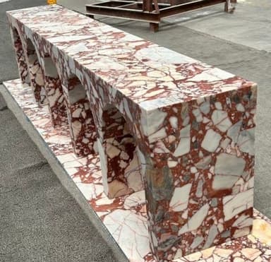 Aqueduct Console Table, view 5