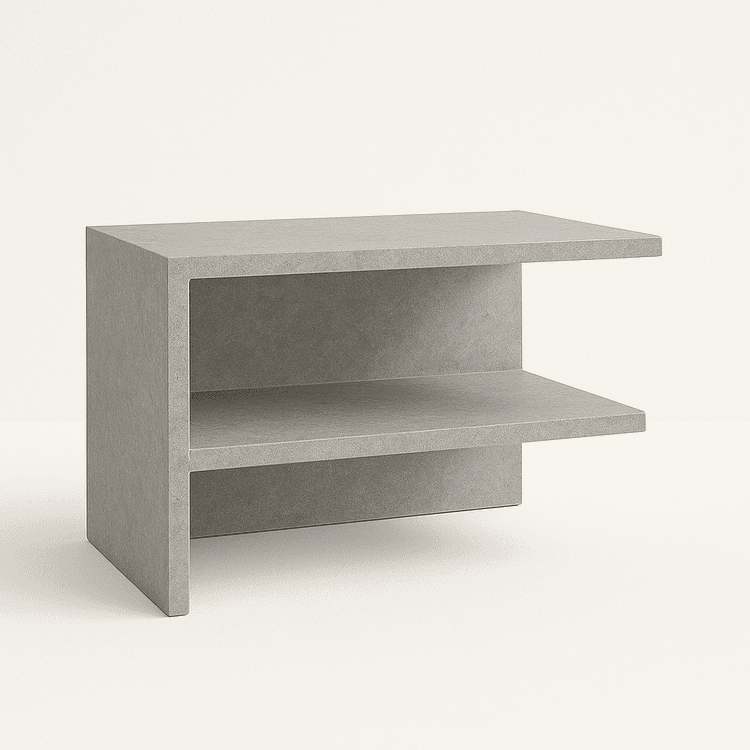 Floating Shelf Side Table