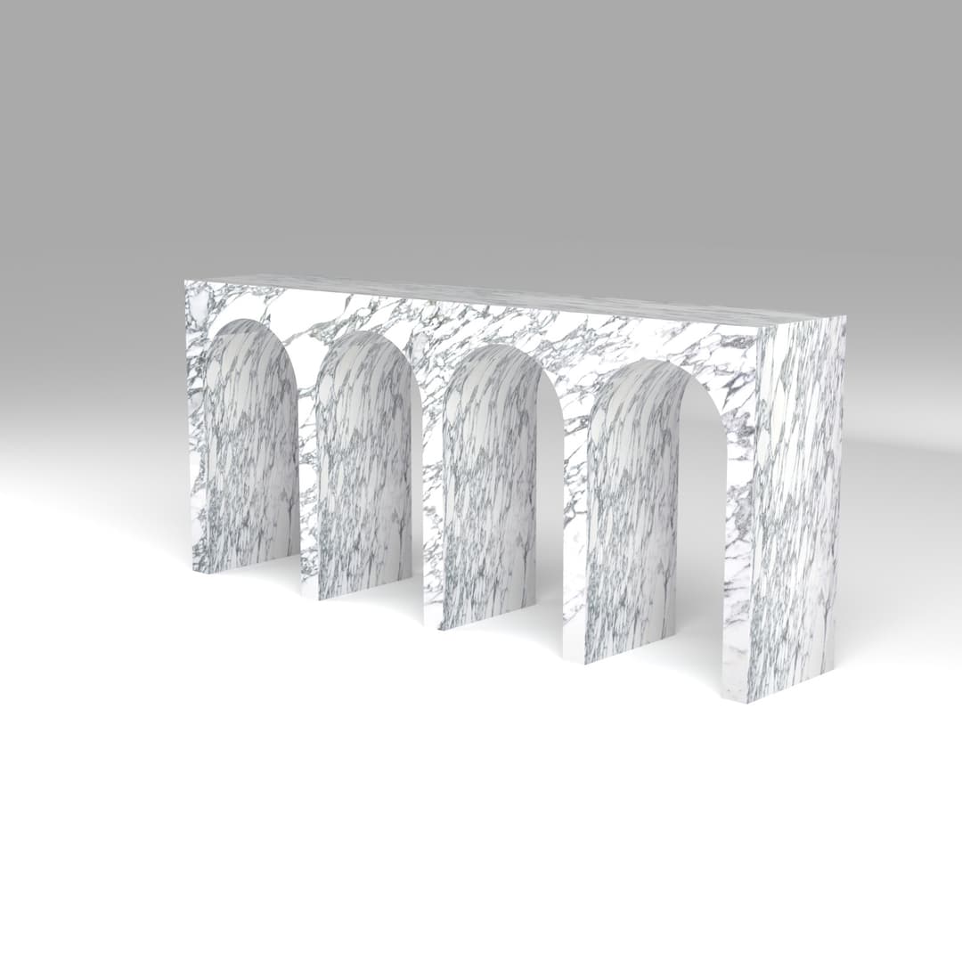 Aqueduct Console Table by Hudson Stonehouse