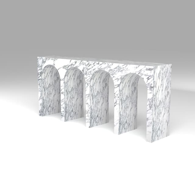 Aqueduct Console Table