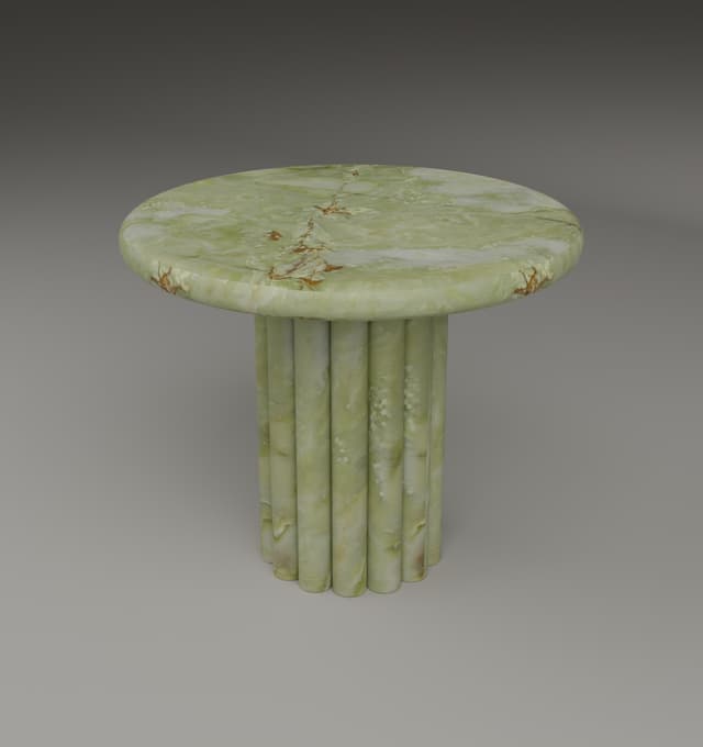 Fluted Side Table