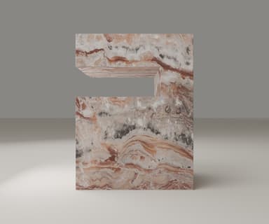 Ledge Side Table, view 3