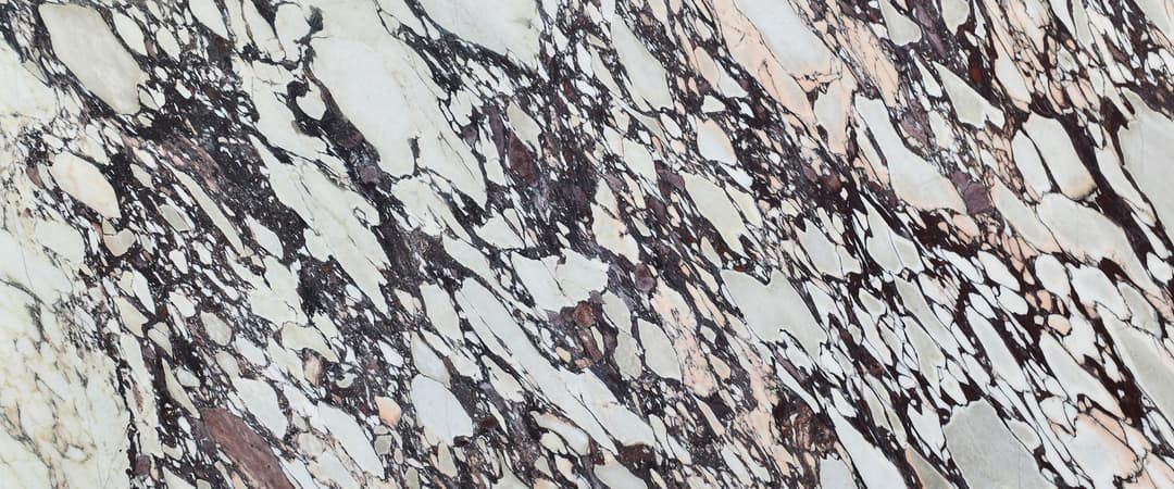 Italian Calacatta Viola marble slab