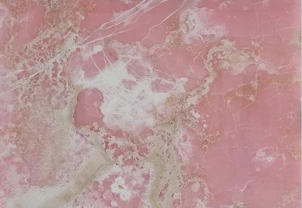 Pink Onyx onyx slab