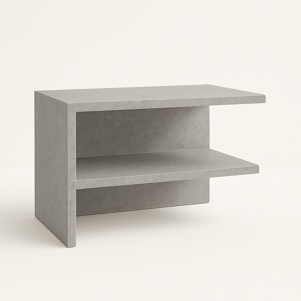 Floating Shelf Side Table