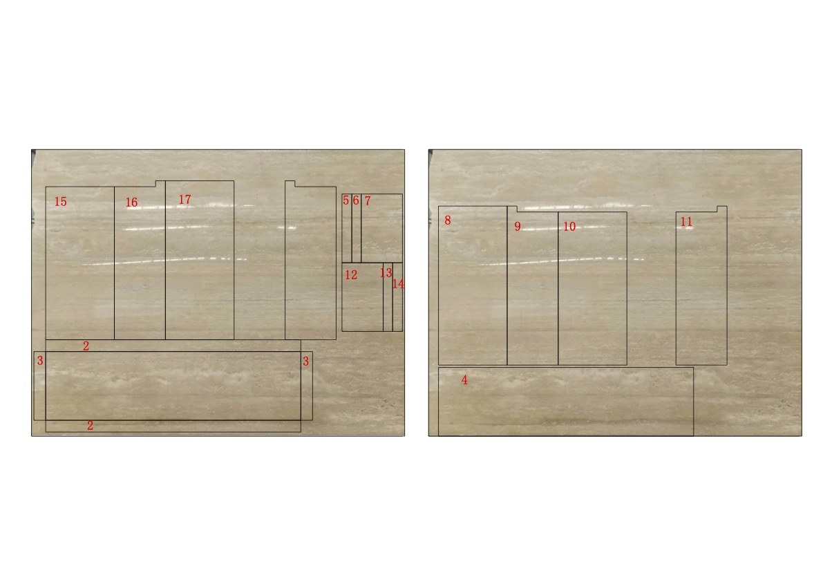 Schematic and slab