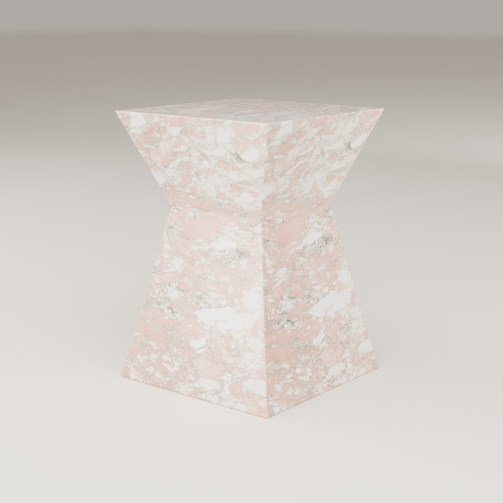Apex Side Table in Norwegian Rose
