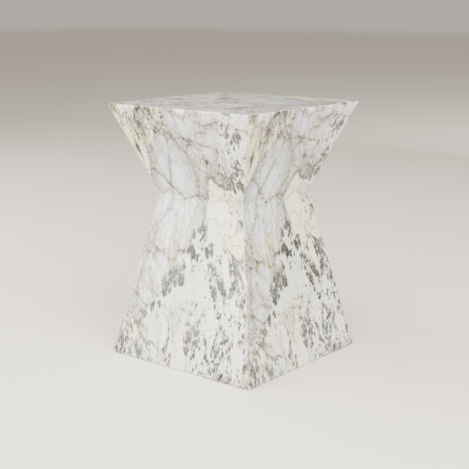 Apex Side Table in Patagonia Quartzite