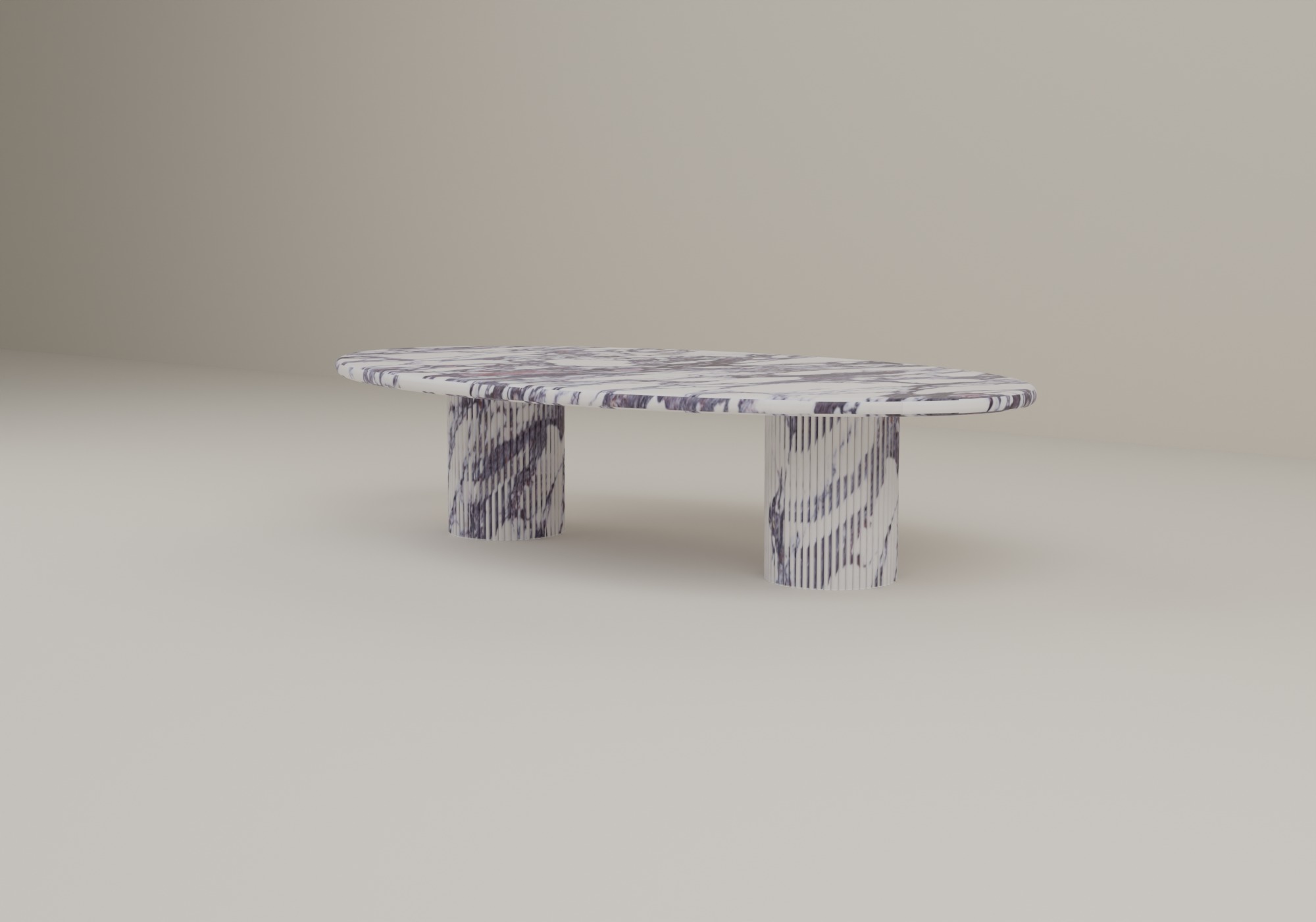 Arcstone Coffee Table in Asia Calacatta Viola