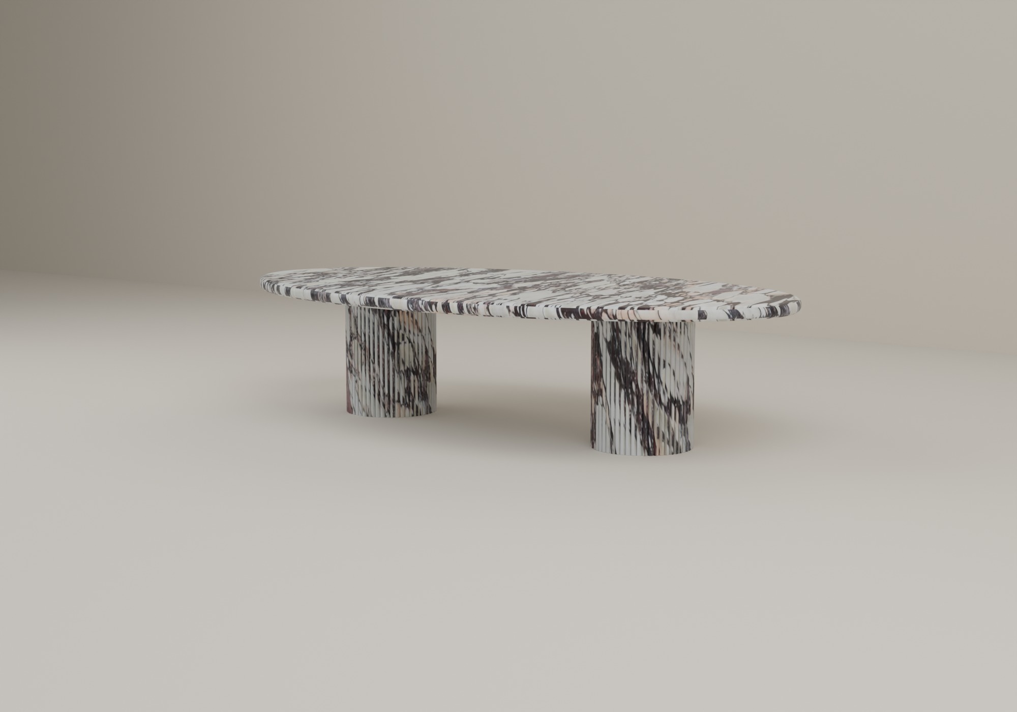 Arcstone Coffee Table in Italian Calacatta Viola