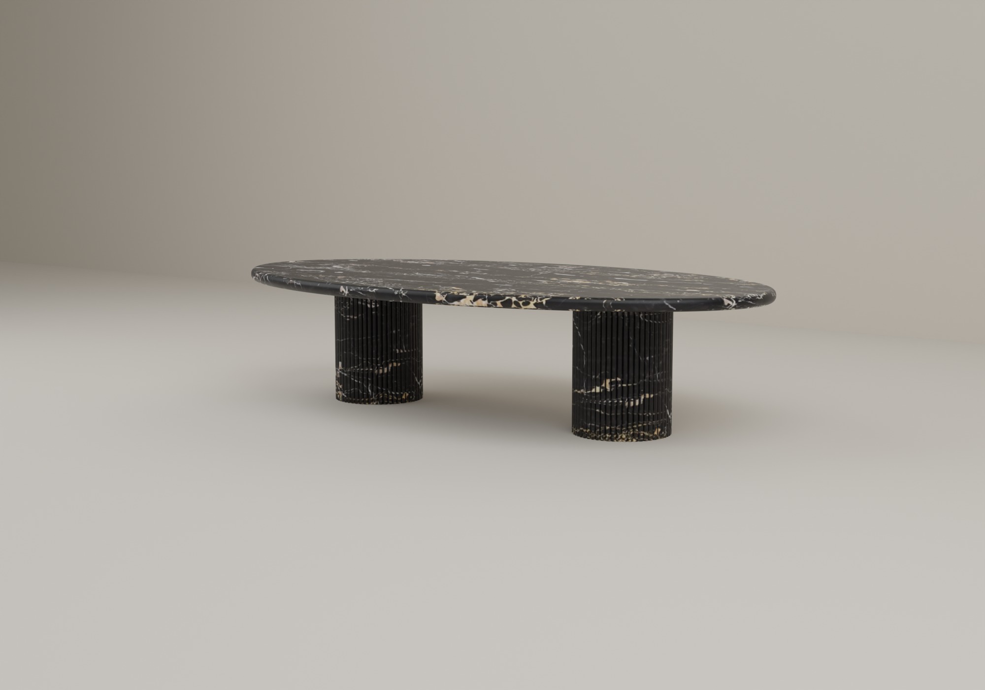 Arcstone Coffee Table in Nero Portoro