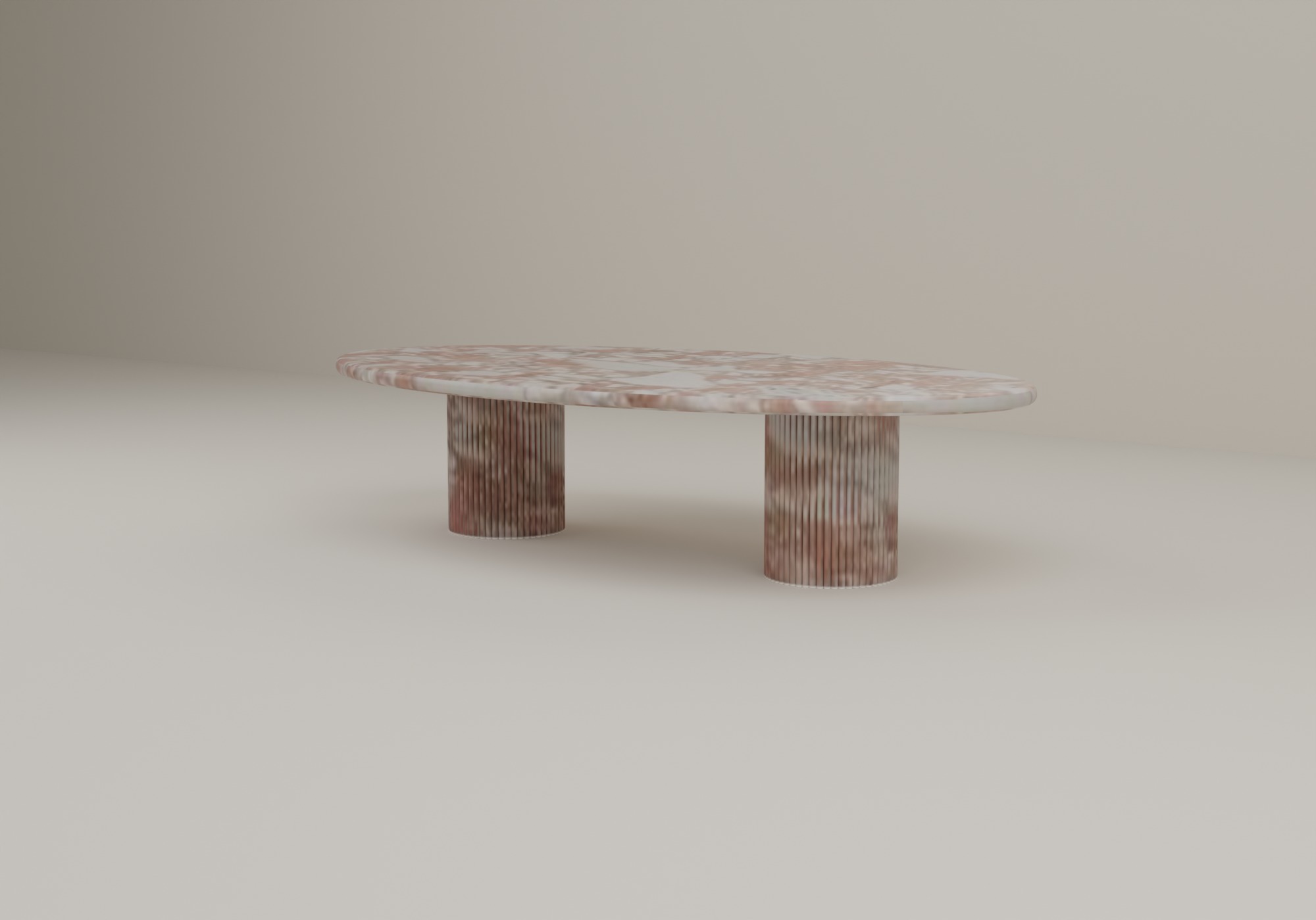 Arcstone Coffee Table in Norwegian Rose