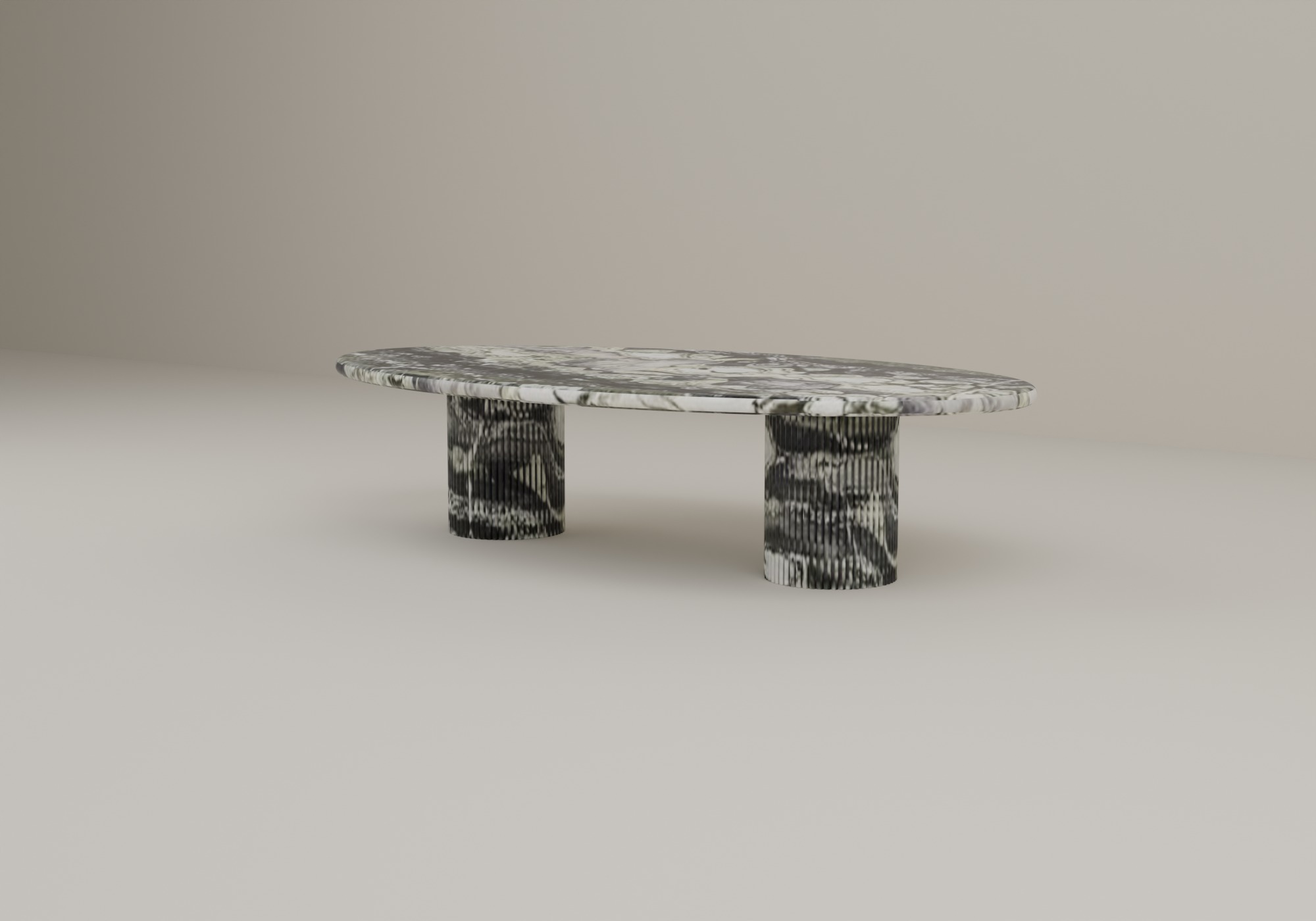 Arcstone Coffee Table in Twilight Green