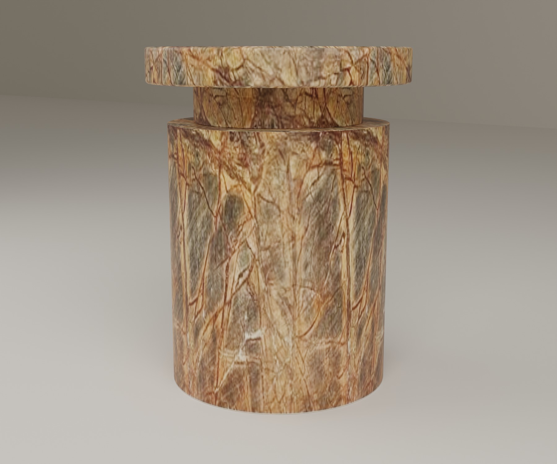 Capstone Side Table in Rainforest Brown