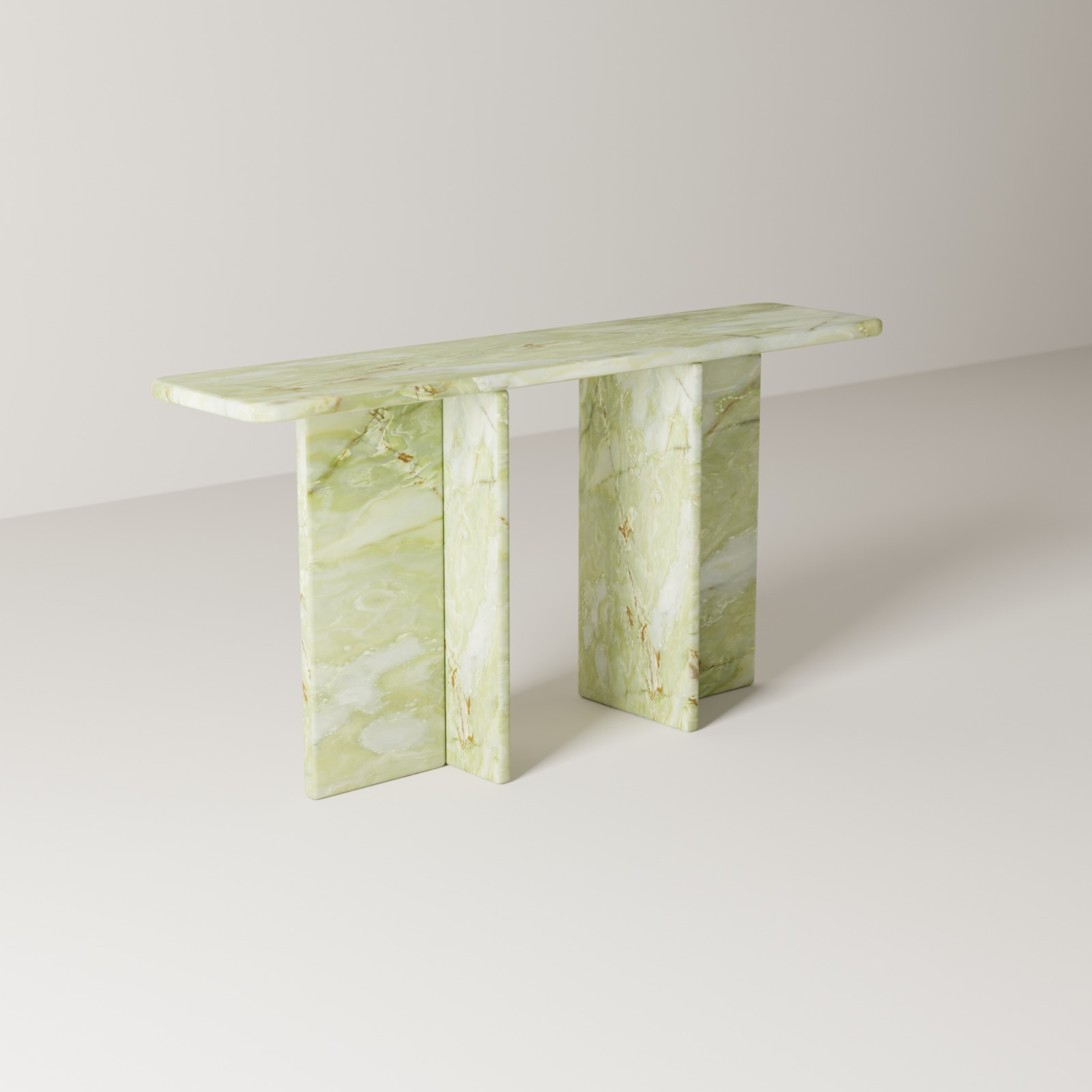 Entryway Console in Green Onyx
