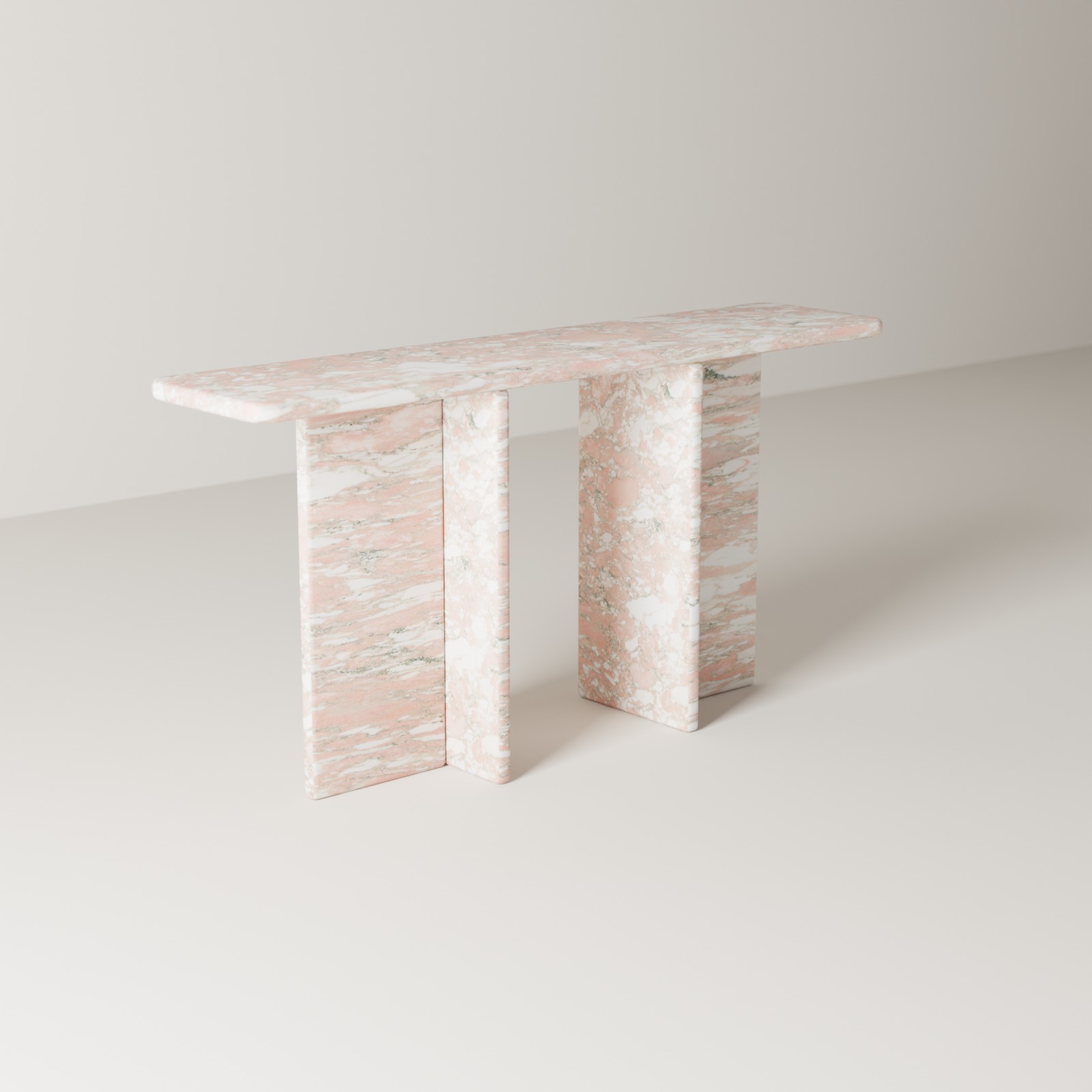 Entryway Console in Norwegian Rose