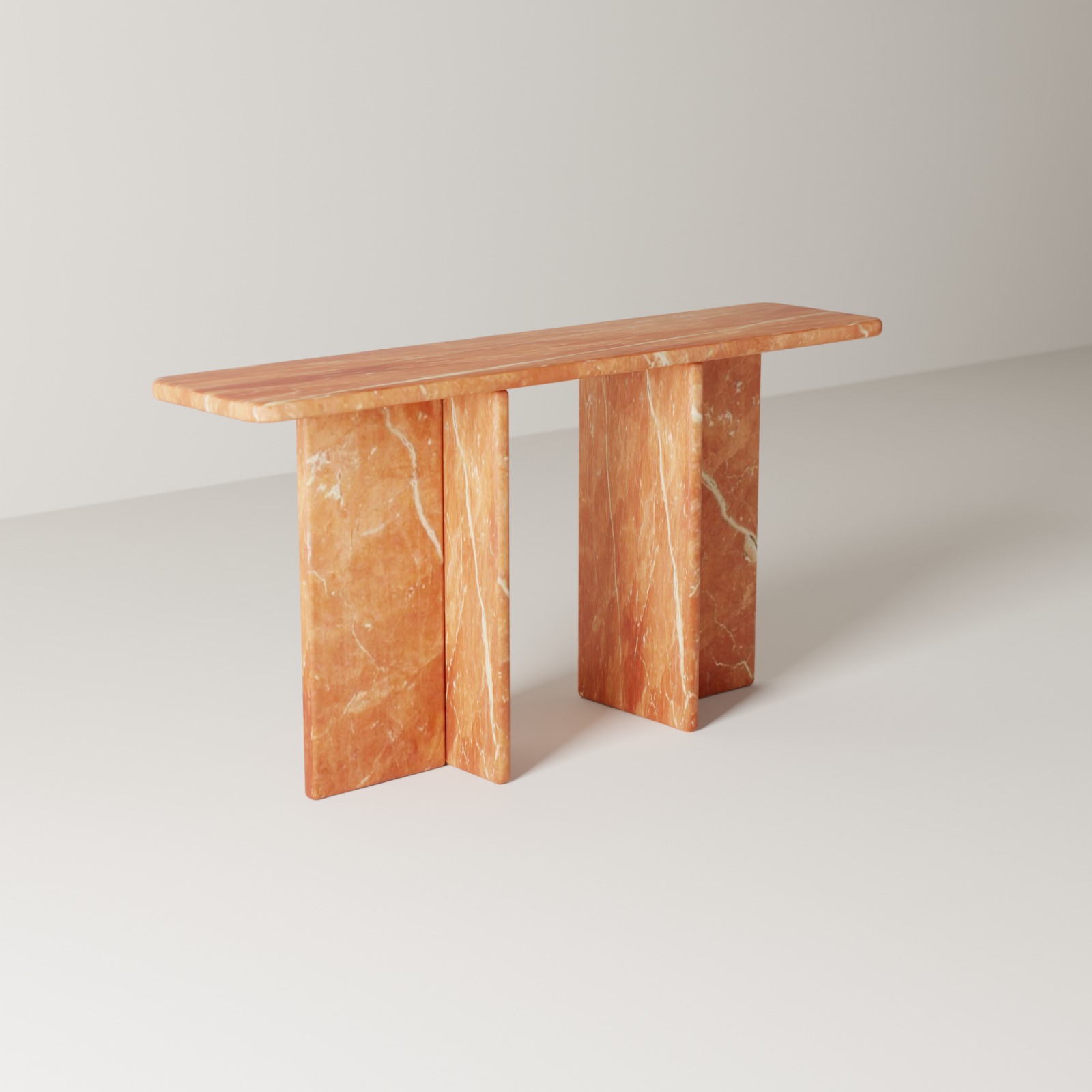 Entryway Console in Rosso Alicante