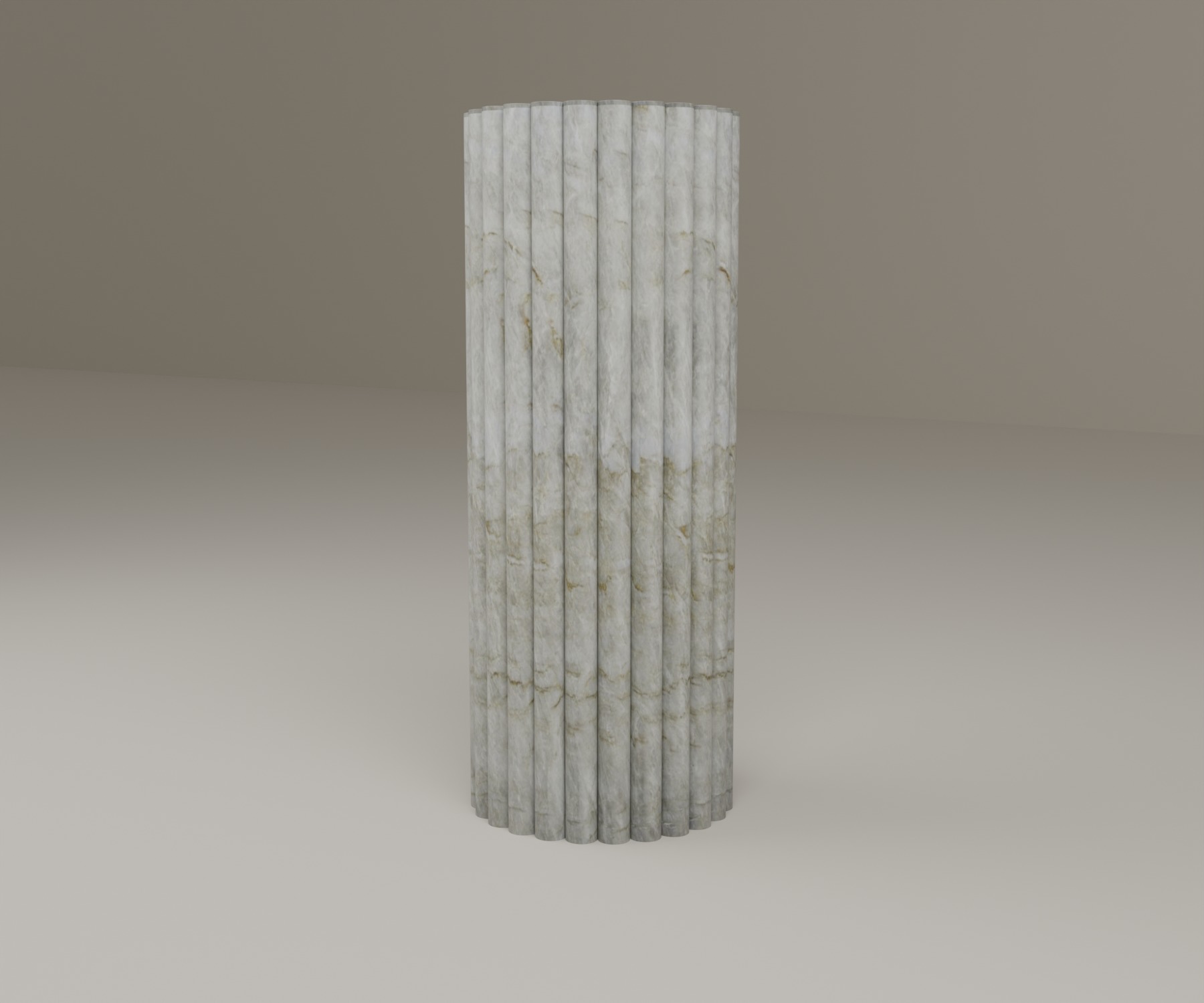 Fluted Pedestal in Taj Mahal