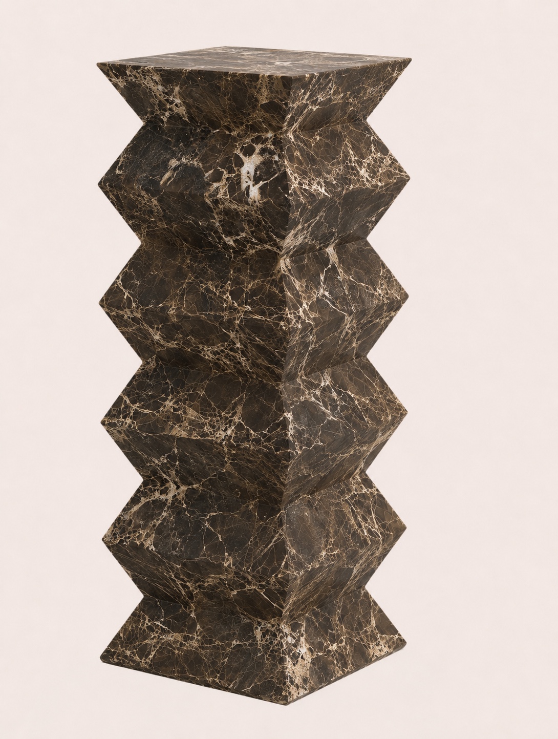 Stack Pedestal in Dark Emperador