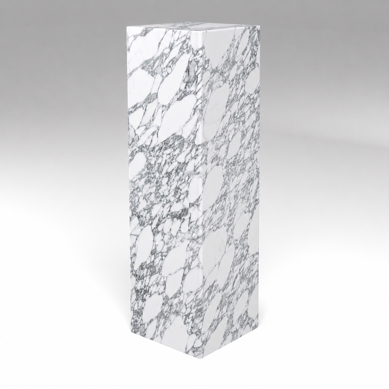 Display Plinth in Arabescato Corchia
