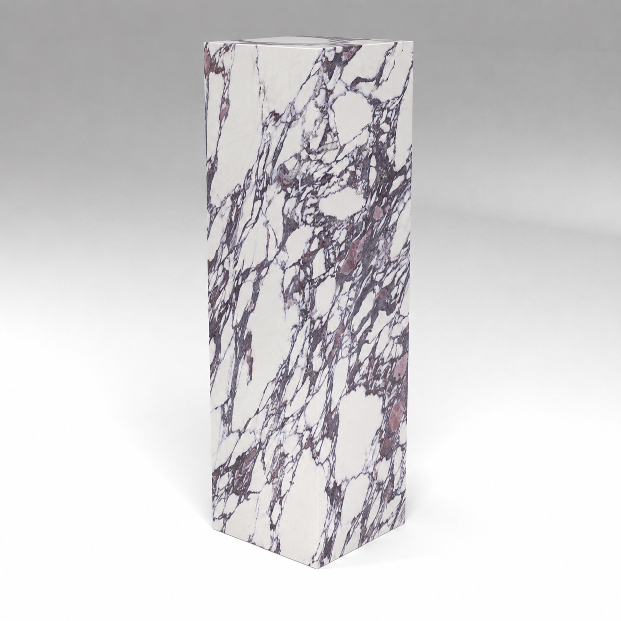 Display Plinth in Asia Calacatta Viola