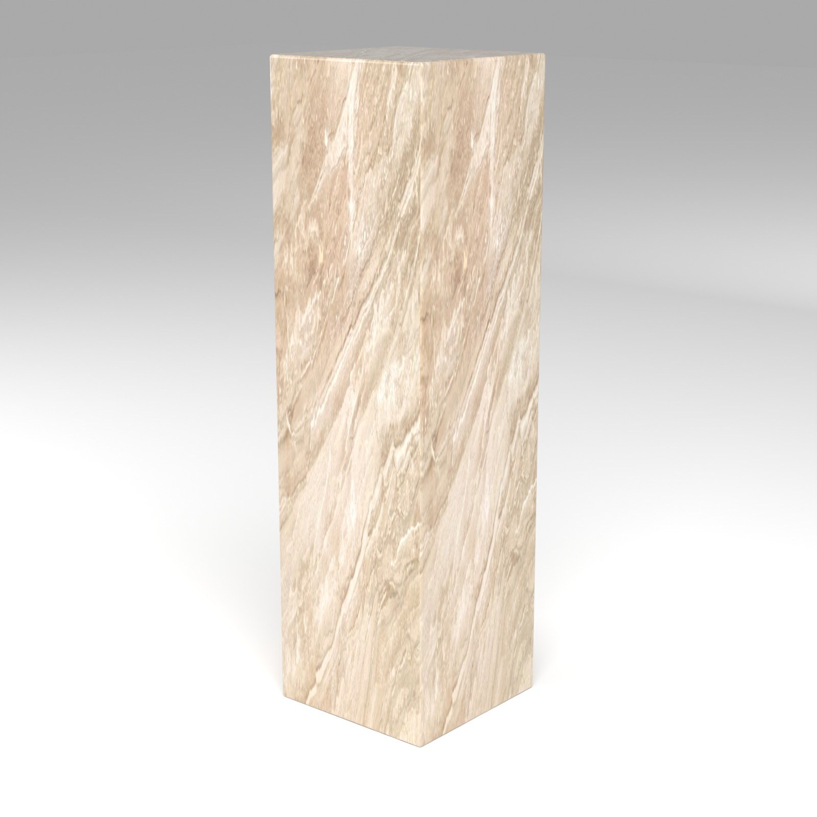 Display Plinth in Diano Reale Marble