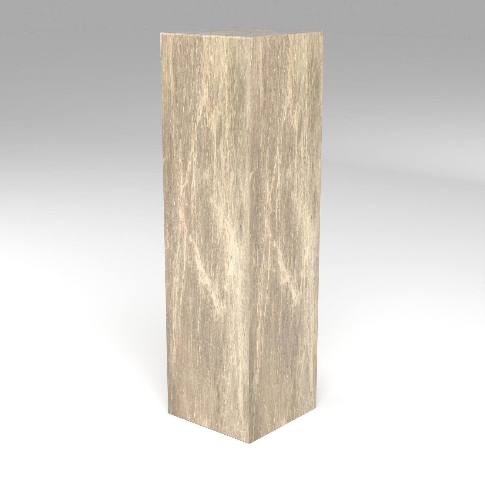 Display Plinth in Light Emperador