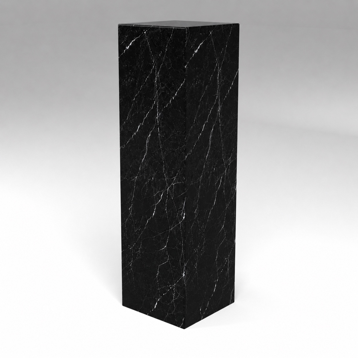 Display Plinth in Nero Marquina
