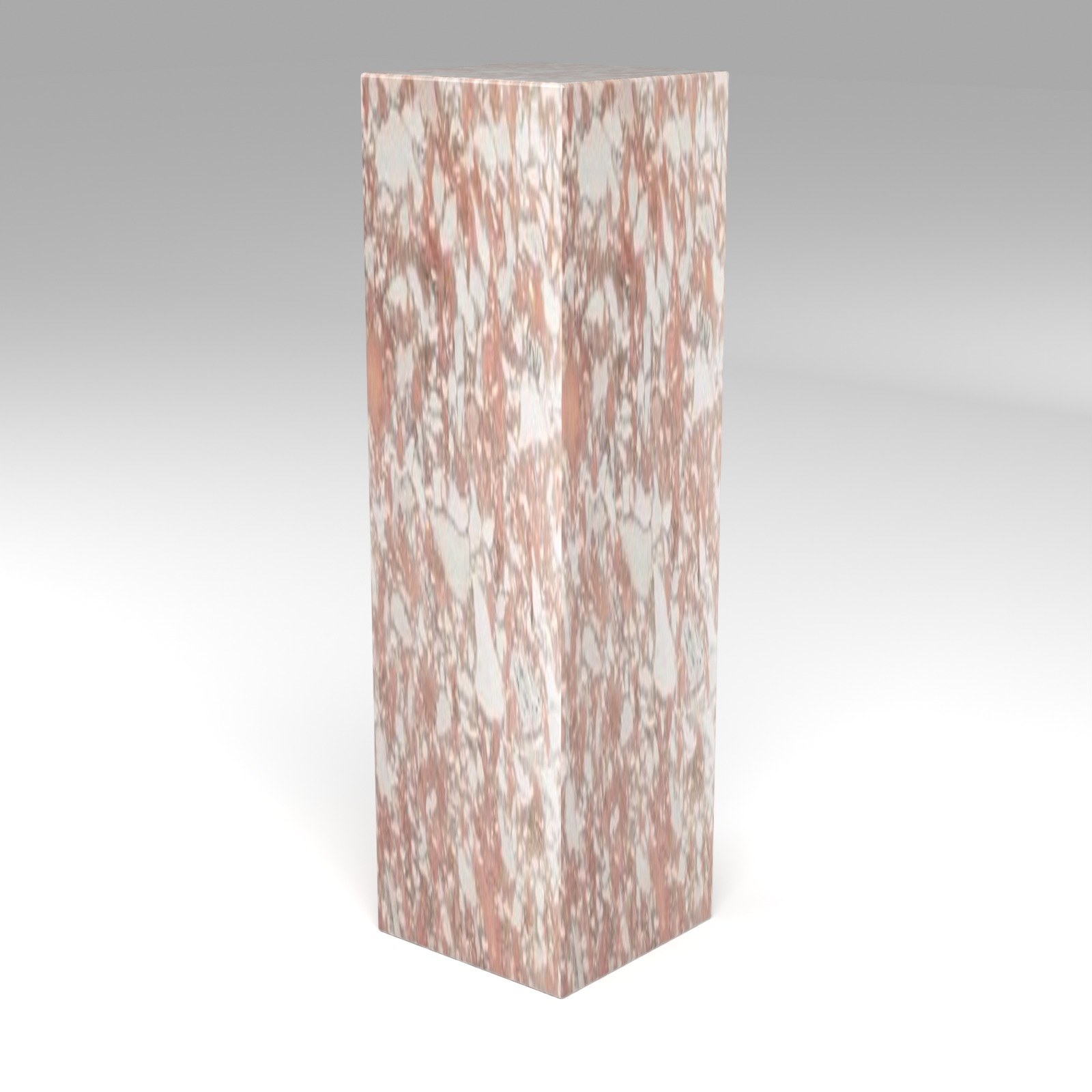 Display Plinth in Norwegian Rose