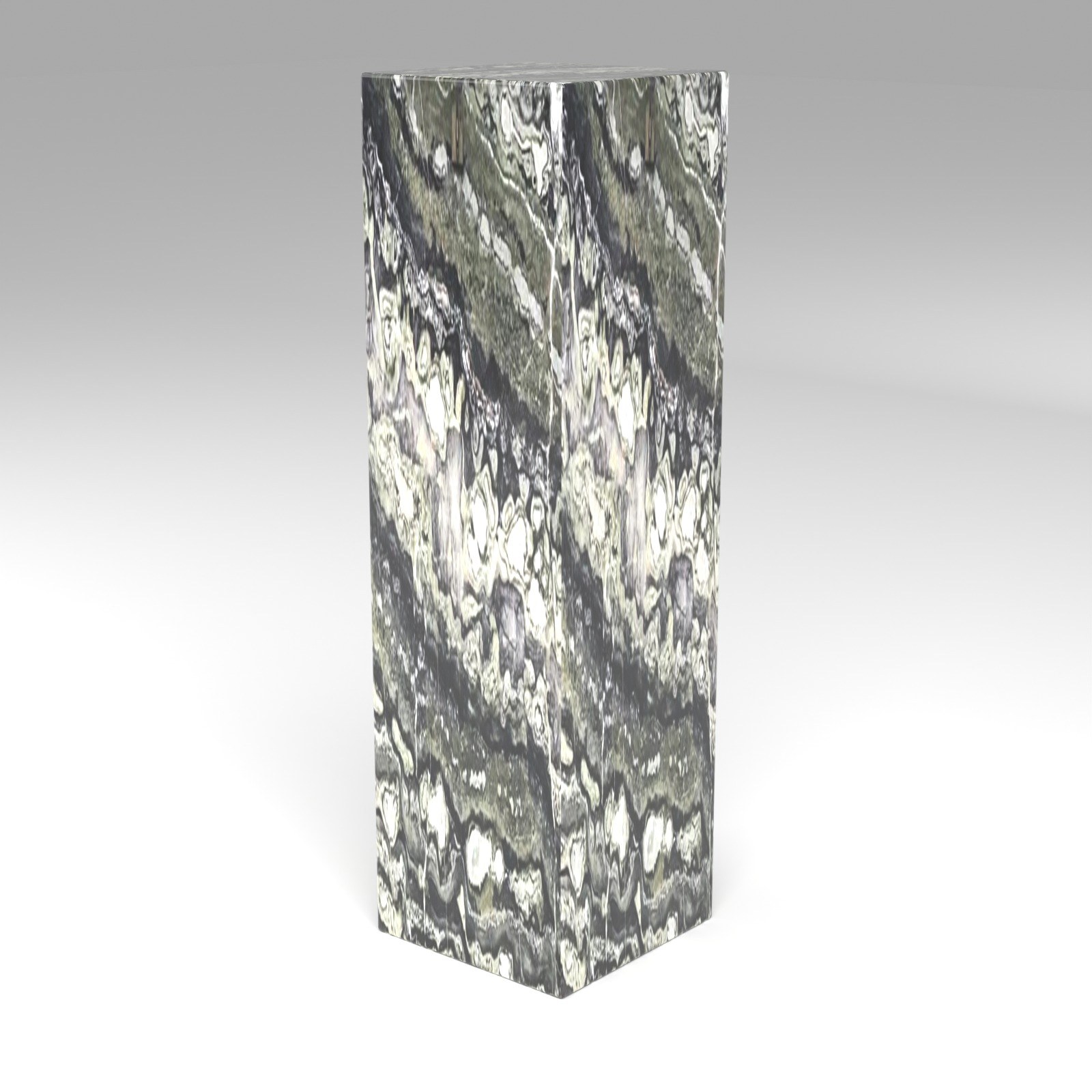 Display Plinth in Twilight Green
