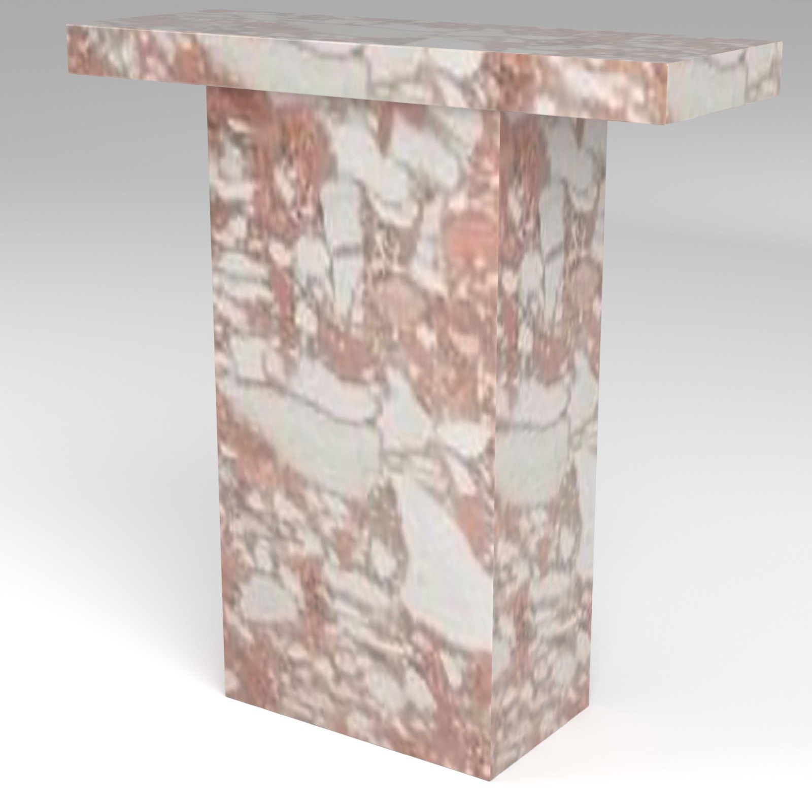 Terra Console Table in Norwegian Rose