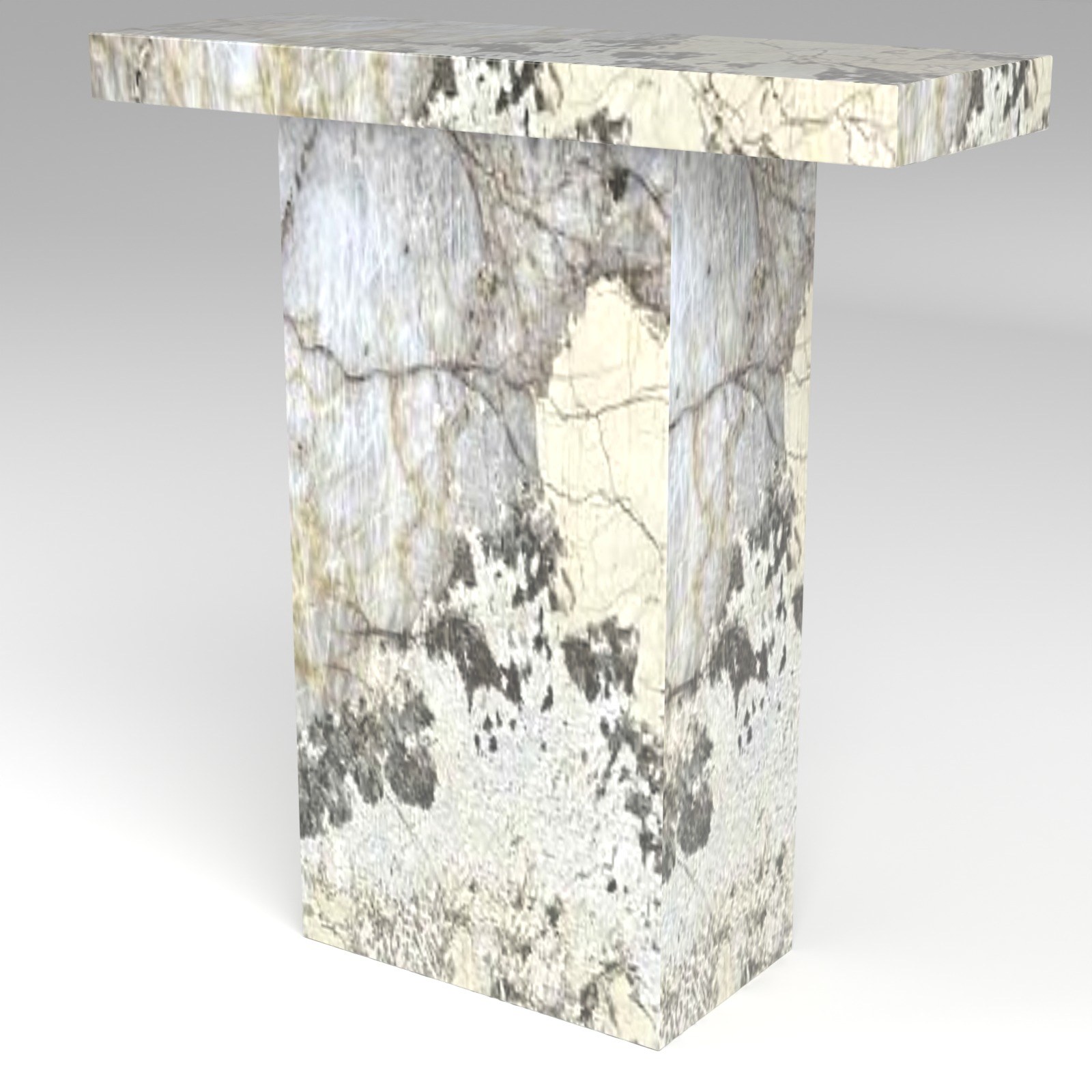 Terra Console Table in Patagonia Quartzite