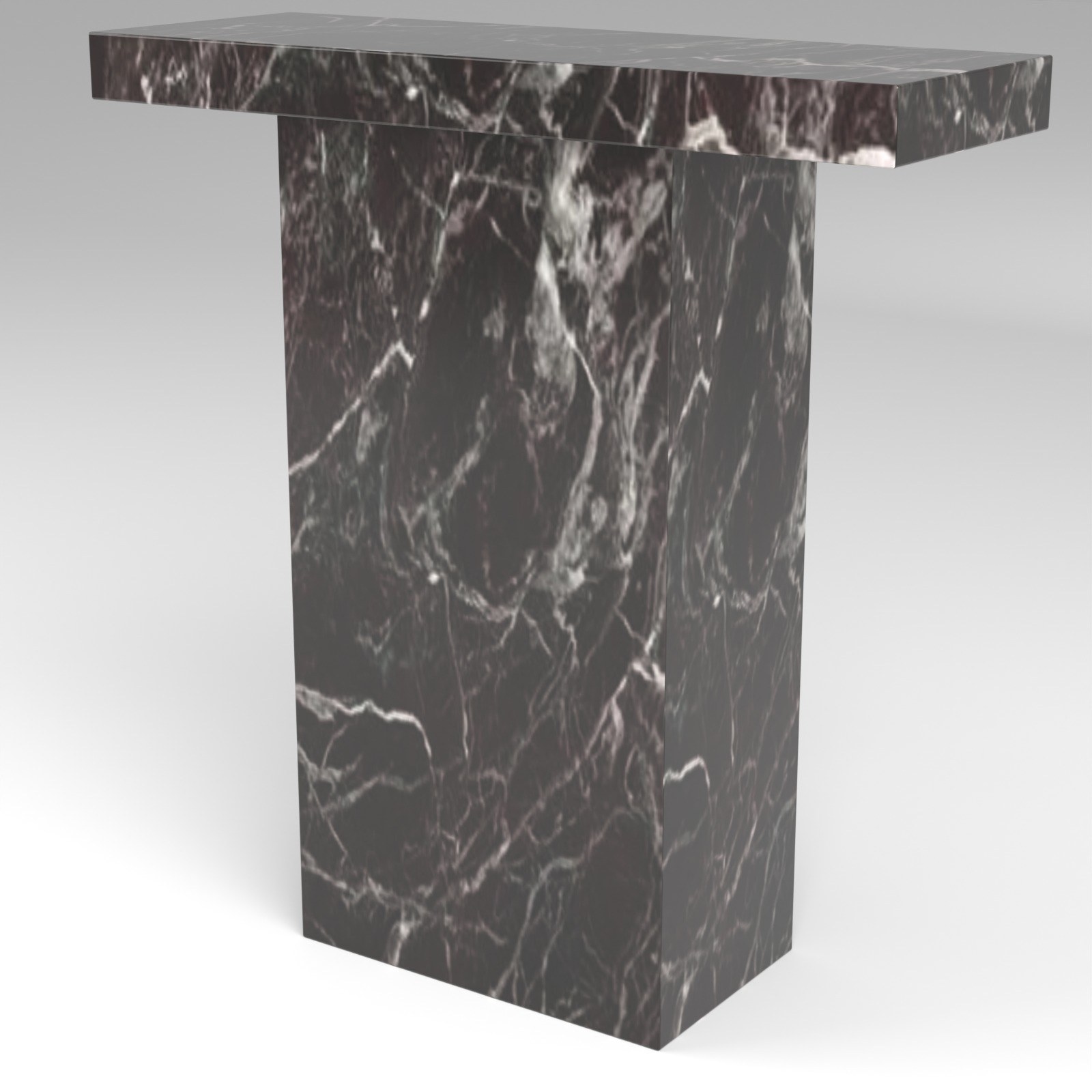 Terra Console Table in Rosso Levanto