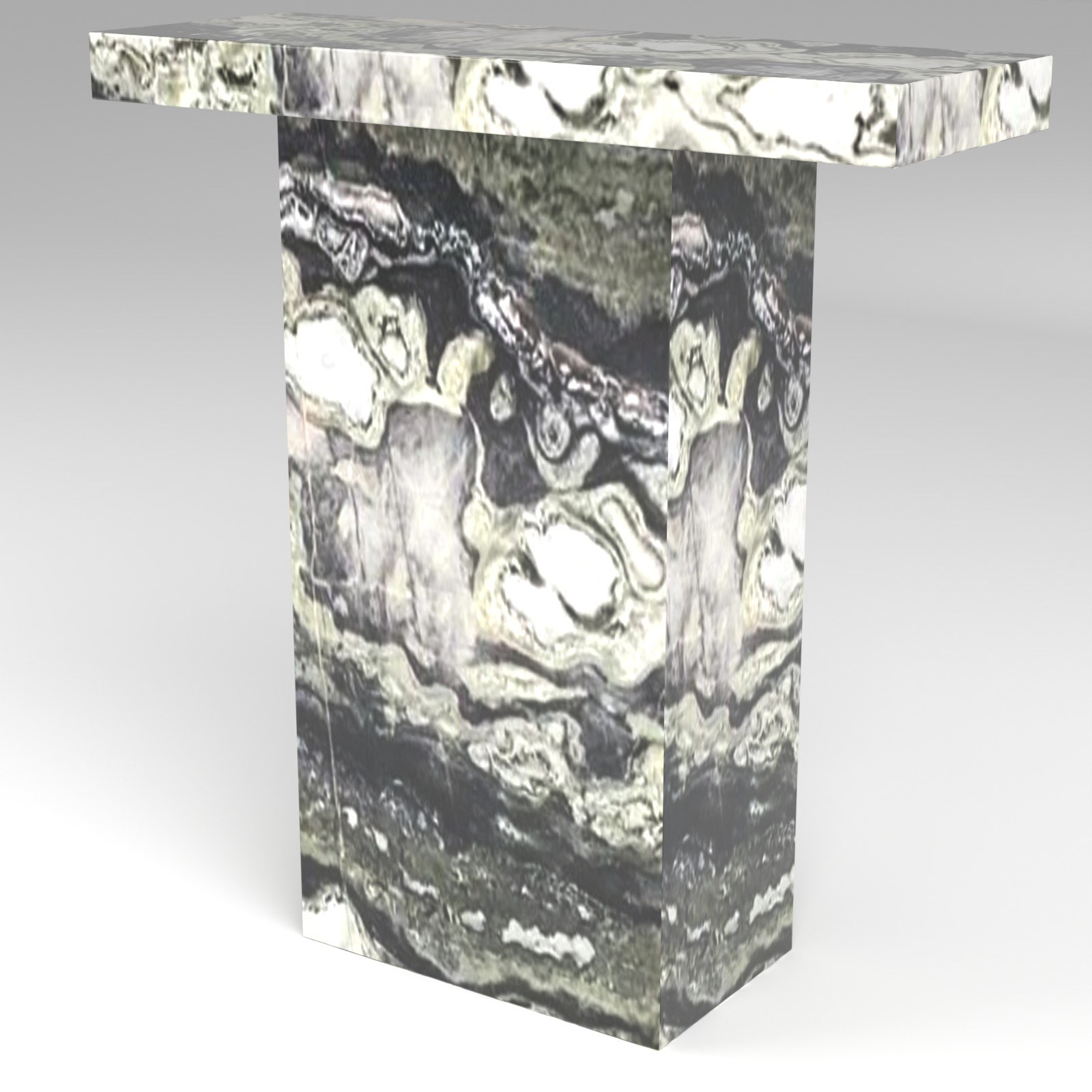 Terra Console Table in Twilight Green