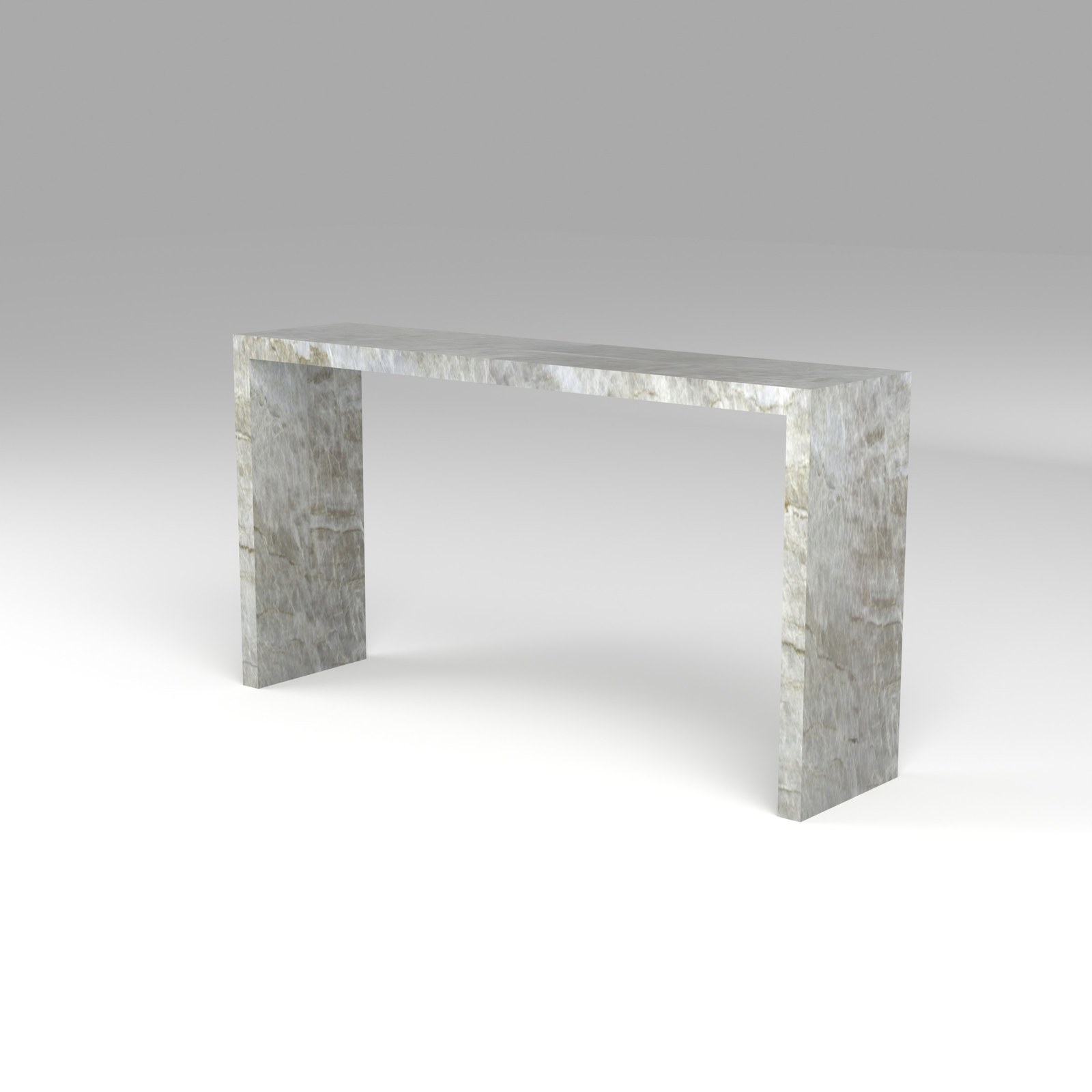 Waterfall Console Table in Taj Mahal